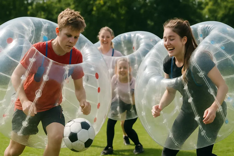 Klassenuitje met bubbelvoetbal: welke leeftijd werkt echt?